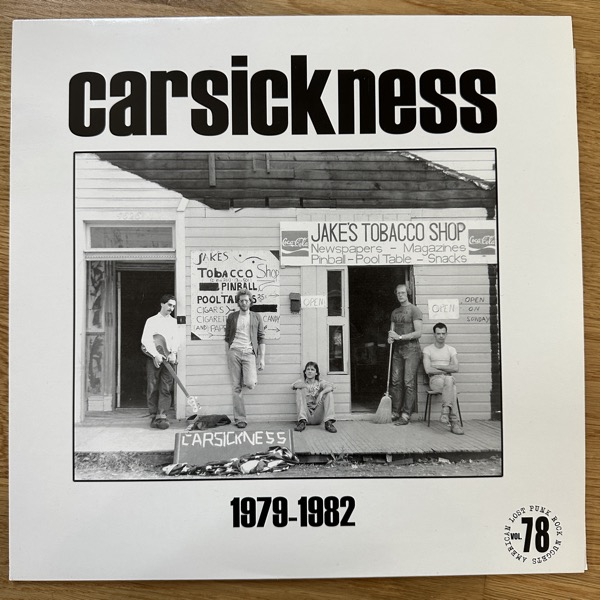 CARSICKNESS Carsickness (1979-1982) (Rave Up - Italy original) (NM) LP