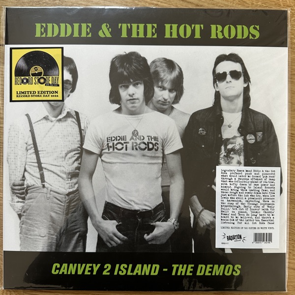 EDDIE & THE HOT RODS Canvey 2 Island - The Demos (White vinyl) (Radiation - Italy reissue) (VG+/NM) LP