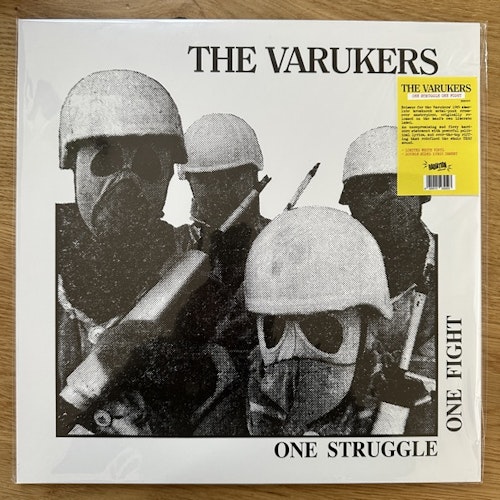 VARUKERS, the One Struggle One Fight (White vinyl) (Radiation - Italy reissue) (NM) LP