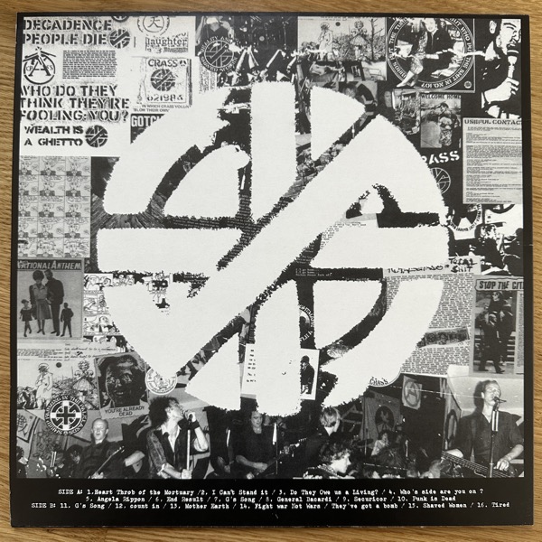 CRASS Demos 1977-79 (No label - Reissue) (NM) LP