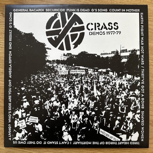 CRASS Demos 1977-79 (No label - Reissue) (NM) LP