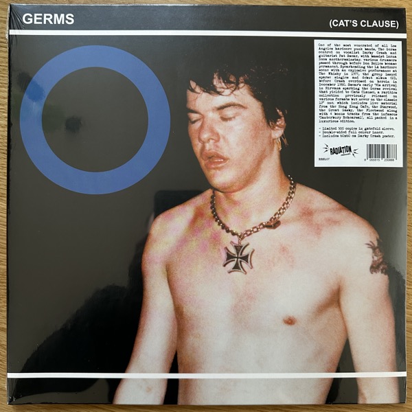 GERMS (Cat's Clause) (Radiation - Italy reissue) (SS) LP
