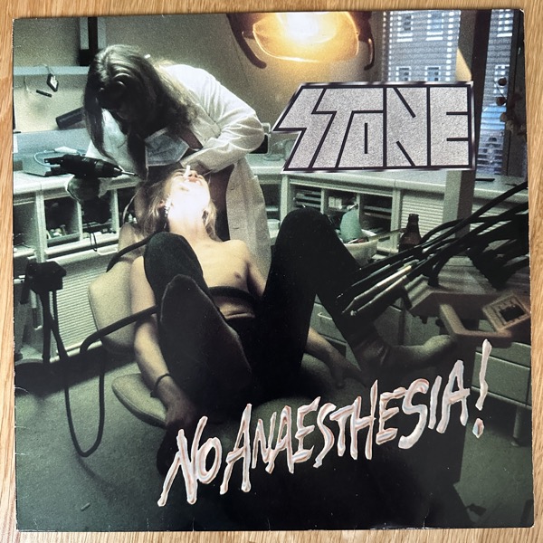STONE No Anaesthesia! (Megamania - Finland original) (VG+) LP