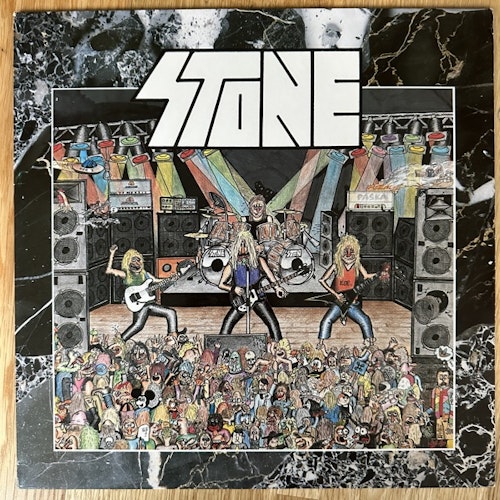 STONE Stone (Megamania - Finland original) (EX/VG+) LP