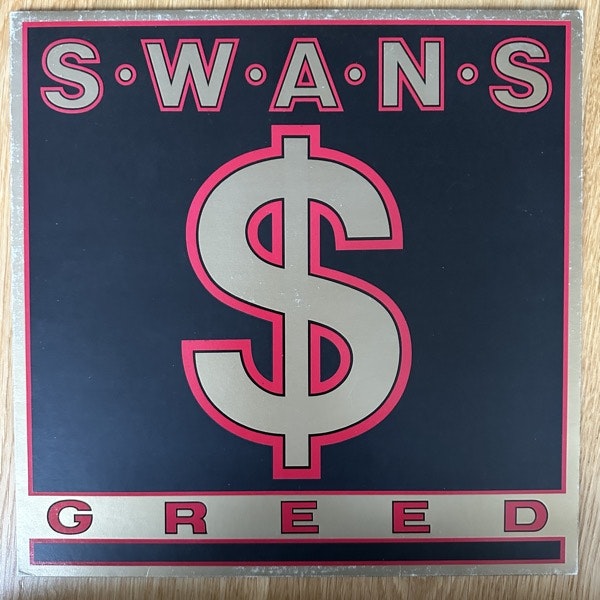 SWANS Greed (K.422 - UK original) (VG+) LP