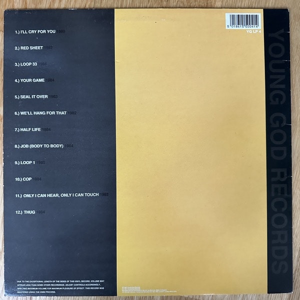 SWANS Body To Body Job To Job (Young God - UK original) (VG+) LP