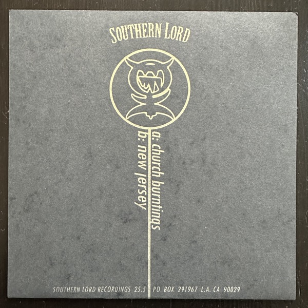 LOINCLÖTH Church Burntings (Clear vinyl) (Southern Lord - USA original) (NM) 7"