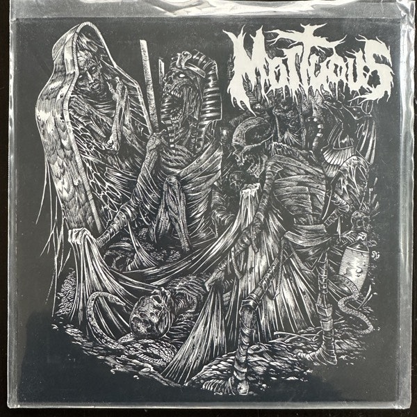 SCOLEX / MORTUOUS Split (Carbonized - USA original) (NM/EX) 7"