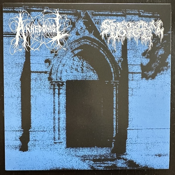 ANHEDONIST / SPECTRAL VOICE Abject Darkness / Ineffable Winds (Dark Descent - USA original) (NM) 7"