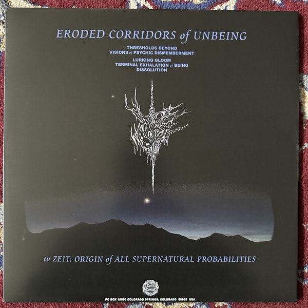 SPECTRAL VOICE Eroded Corridors Of Unbeing (Dark Descent - USA 2018 reissue) (EX/NM) LP