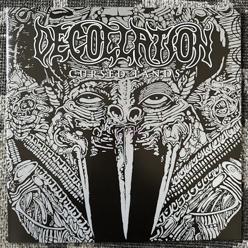 DECOLLATION Cursed Lands (The Crypt - USA original) (NM/EX) 12"