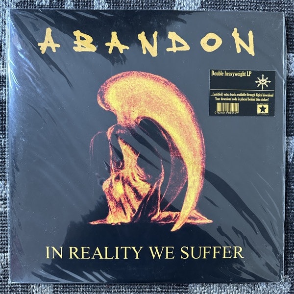ABANDON In Reality We Suffer (Black Star Foundation - Sweden reissue) (EX) 2LP