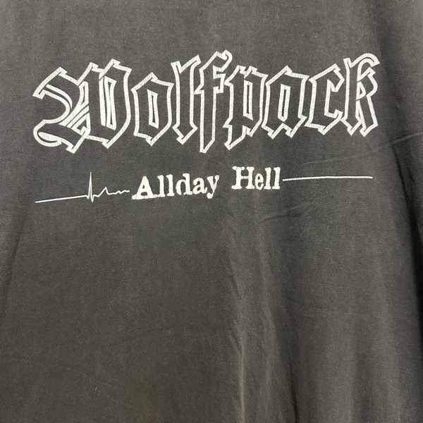 WOLFPACK Allday Hell (M) (USED) T-SHIRT