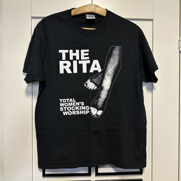 RITA, the Total Women's Stocking Worship (L) (USED) T-SHIRT