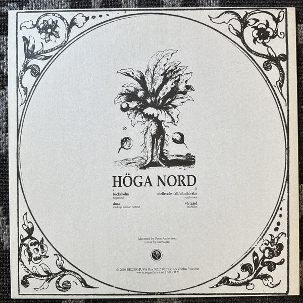 VARIOUS Höga Nord (Segerhuva - Sweden original) (NM/EX) LP