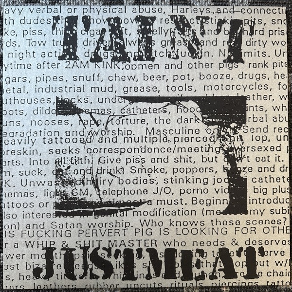 TAINT Justmeat (Urashima - Italy reissue) (NM) LP