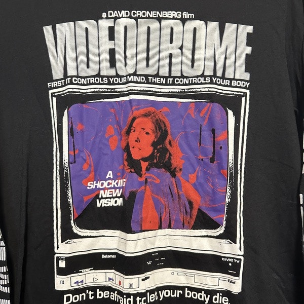 VIDEODROME Videodrome (L) (USED) LONG SLEEVE