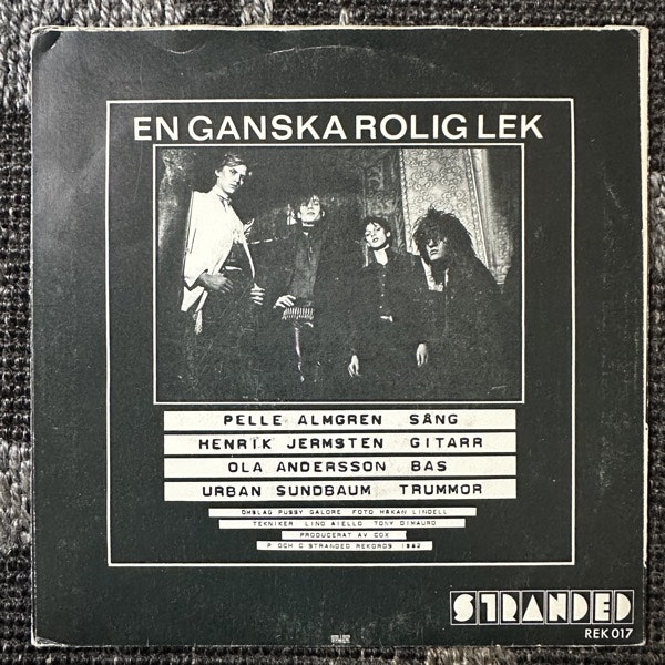 EASY ACTION Om Jag Vore Kung (Över Hela Världen) (Stranded - Sweden original) (VG) 7"