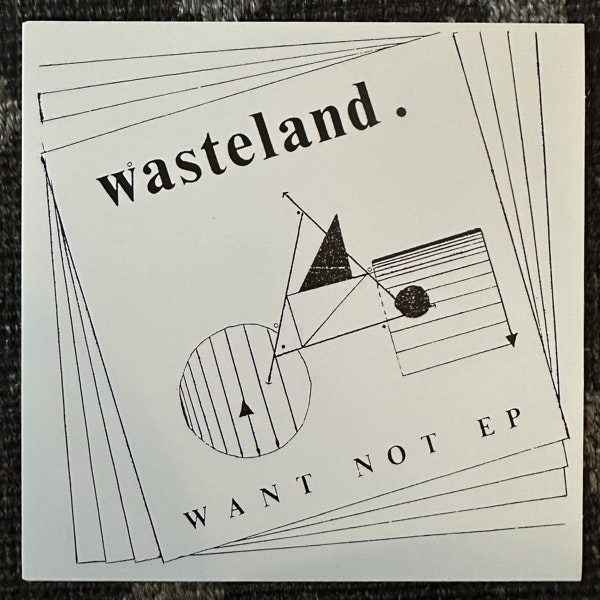 WASTELAND Want Not EP (Breakout - Italy reissue) (NM) 7"