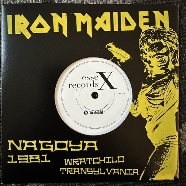 IRON MAIDEN Nagoya 1981 (Essex - Sweden reissue) (NM/EX) 7"