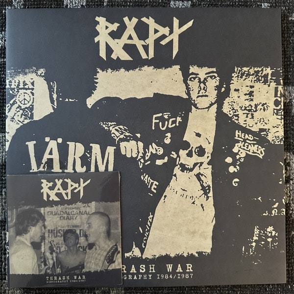RAPT Thrash War - Discography 1984/1987 (F.O.A.D. - Italy original) (NM) LP+7"+CD