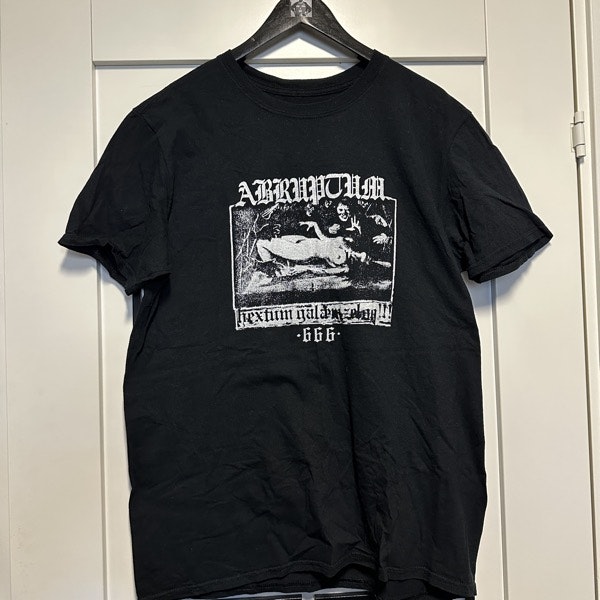 ABRUPTUM Abruptum (M) (USED) T-SHIRT
