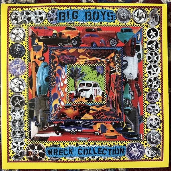BIG BOYS Wreck Collection (Red/blue vinyl) (Gern Blandsten – USA original) (VG+/EX) 2LP