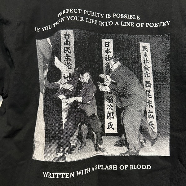 YUKIO MISHIMA Perfect Purity Is Possible (M) (USED) T-SHIRT