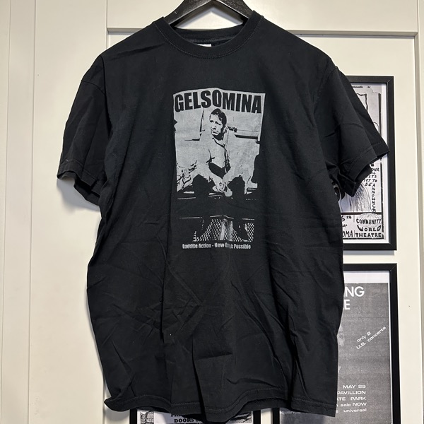 GELSOMINA Luddite Action (M) (USED) T-SHIRT