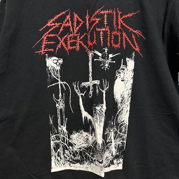 SADISTIK EXEKUTION Sadistik Exekution (L) (USED) T-SHIRT