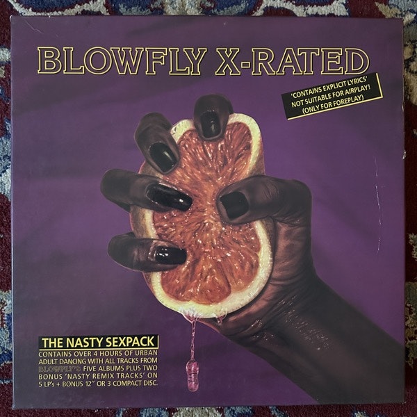BLOWFLY Blowfly X-Rated (BCM - Germany original) (VG) 5LP BOX