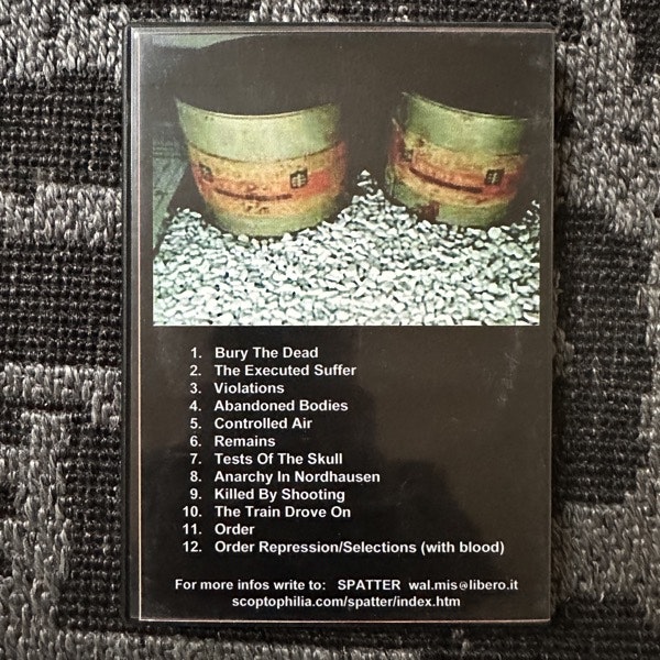 VANDAL X Atrocity (Spatter - Italy reissue) (NM) CDR