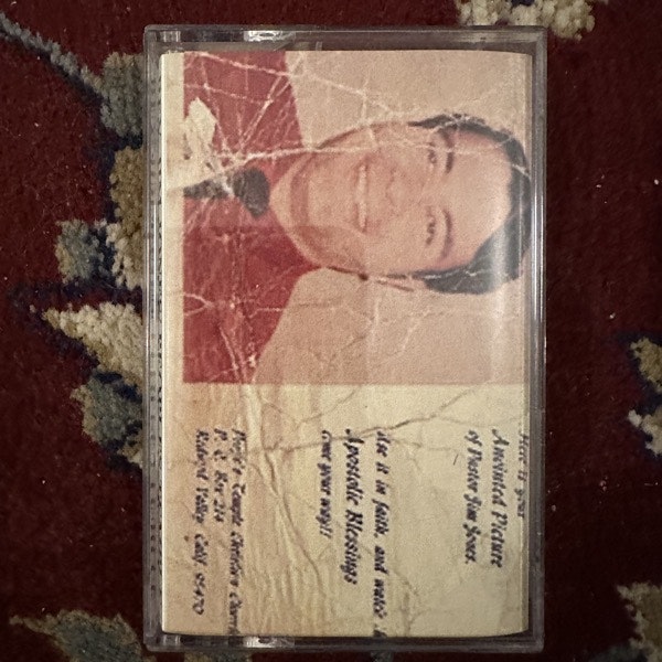 REV JIM JONES / PEOPLE'S TEMPLE Life And Death In The Peoples Temple (TPOS - USA original) (NM) TAPE