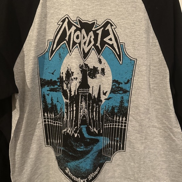 MORBID December Moon (L) (USED) BASEBALL SHIRT