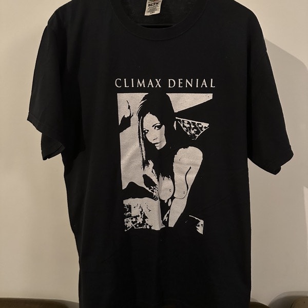 CLIMAX DENIAL Climax Denial (L) (USED) T-SHIRT