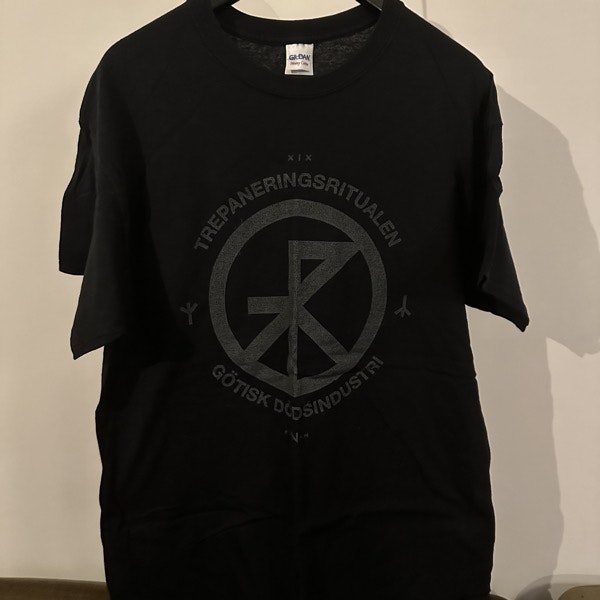 TREPANERINGSRITUALEN Götisk Dödsindustri (L) (USED) T-SHIRT