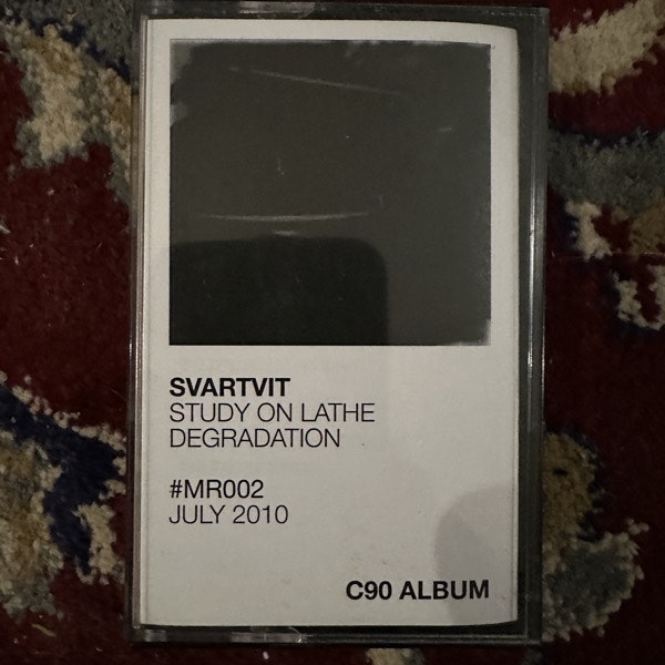 SVARTVIT Study On Lathe Degradation (Masonry - Netherlands original) (NM) TAPE