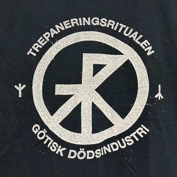 TREPANERINGSRITUALEN Gotisk Dödsindustri (L) (USED) T-SHIRT
