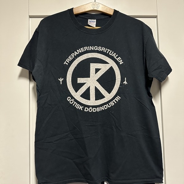 TREPANERINGSRITUALEN Gotisk Dödsindustri (L) (USED) T-SHIRT