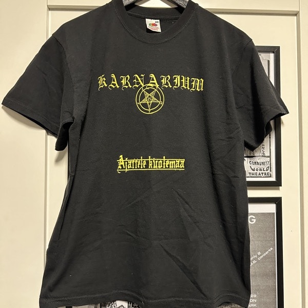 KARNARIUM Ajattele Kuolemaa (S) (USED) T-SHIRT