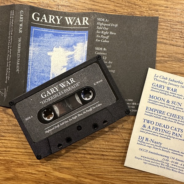 GARY WAR Horribles Parade C38 Tape (Knife Slits Water – Netherlands original) (EX) TAPE