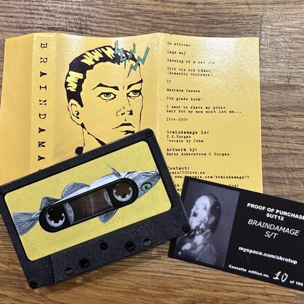 BRAINDAMAGE Braindamage (Skrot Up - USA original) (NM) TAPE