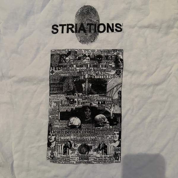 STRIATIONS This is the Only Equality You Will Find (M) (USED) T-SHIRT