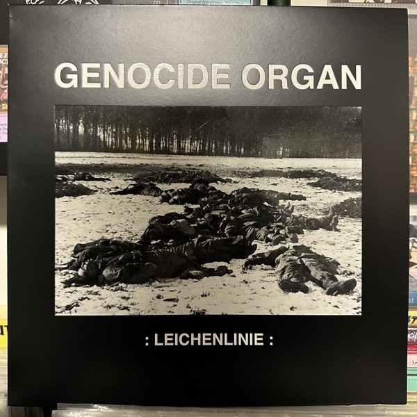 GENOCIDE ORGAN Leichenlinie (Tesco - Germany reissue) (EX) LP
