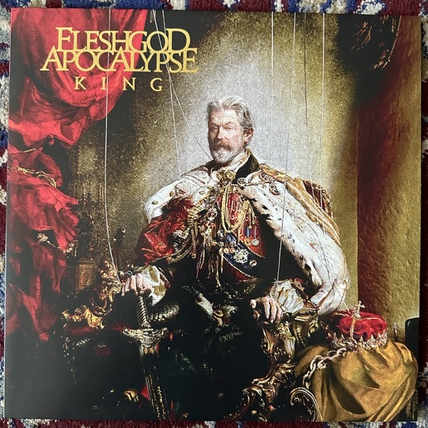 FLESHGOD APOCALYPSE King (Red vinyl) (Nuclear Blast - Europe original) (EX/NM) LP