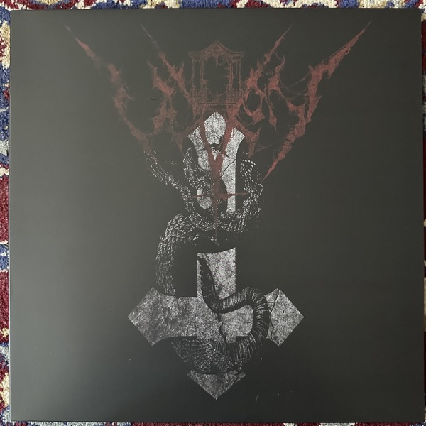 ULVEN Death Rites Upon A Winged Crusade (With patch and sticker) (Death Kvlt - UK original) (NM/EX) LP