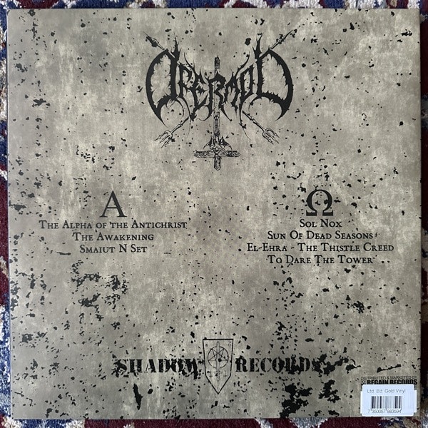 OFERMOD Sol Nox (Gold vinyl) (Shadow - Sweden original) (NM) LP