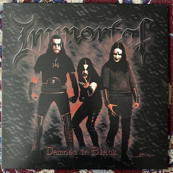 IMMORTAL Damned In Black (Osmose - France reissue) (EX) LP