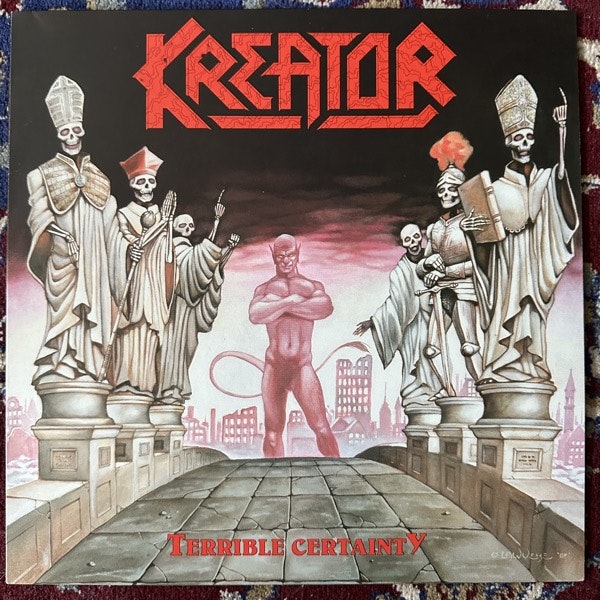 KREATOR Terrible Certainty (Noise International - Germany original) (EX/VG+) LP