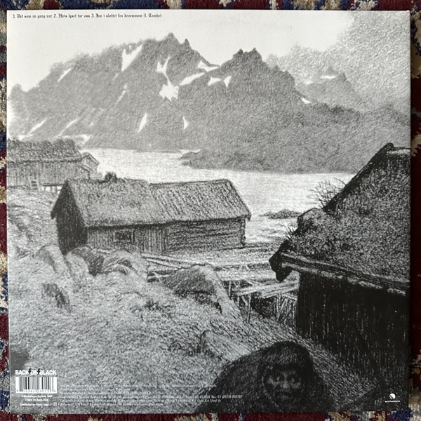 BURZUM Hvis Lyset Tar Oss (Back On Black – UK 2008 reissue) (NM) LP